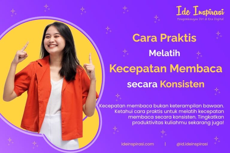 Cara Praktis Melatih Kecepatan Membaca secara Konsisten 16 Melatih Kecepatan Membaca